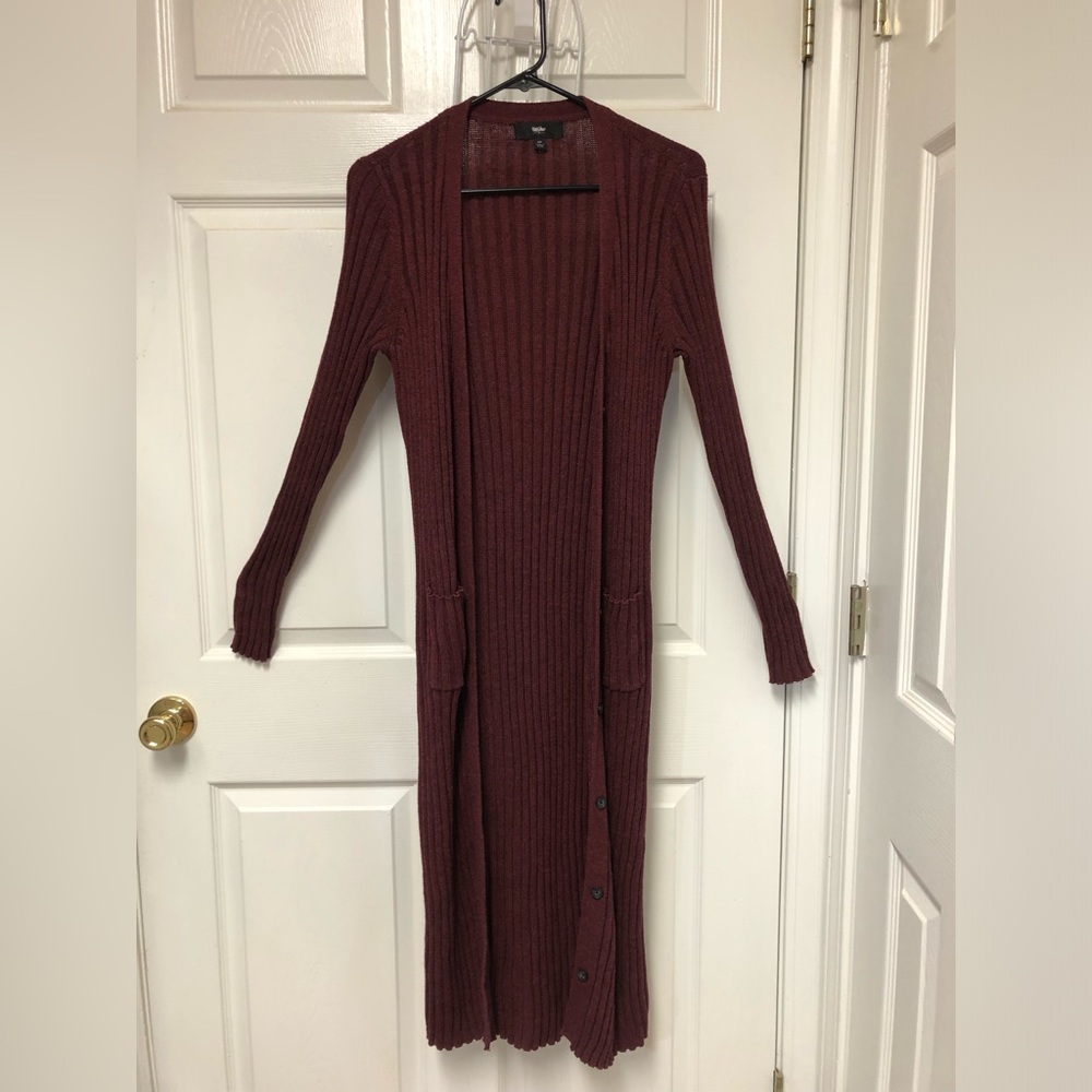 Mossimo Long Ribbed Cardigan
